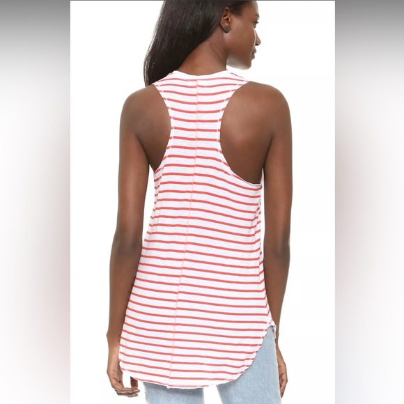 Sundry Striped Sleeveless Tank Top - Picture 3 of 10